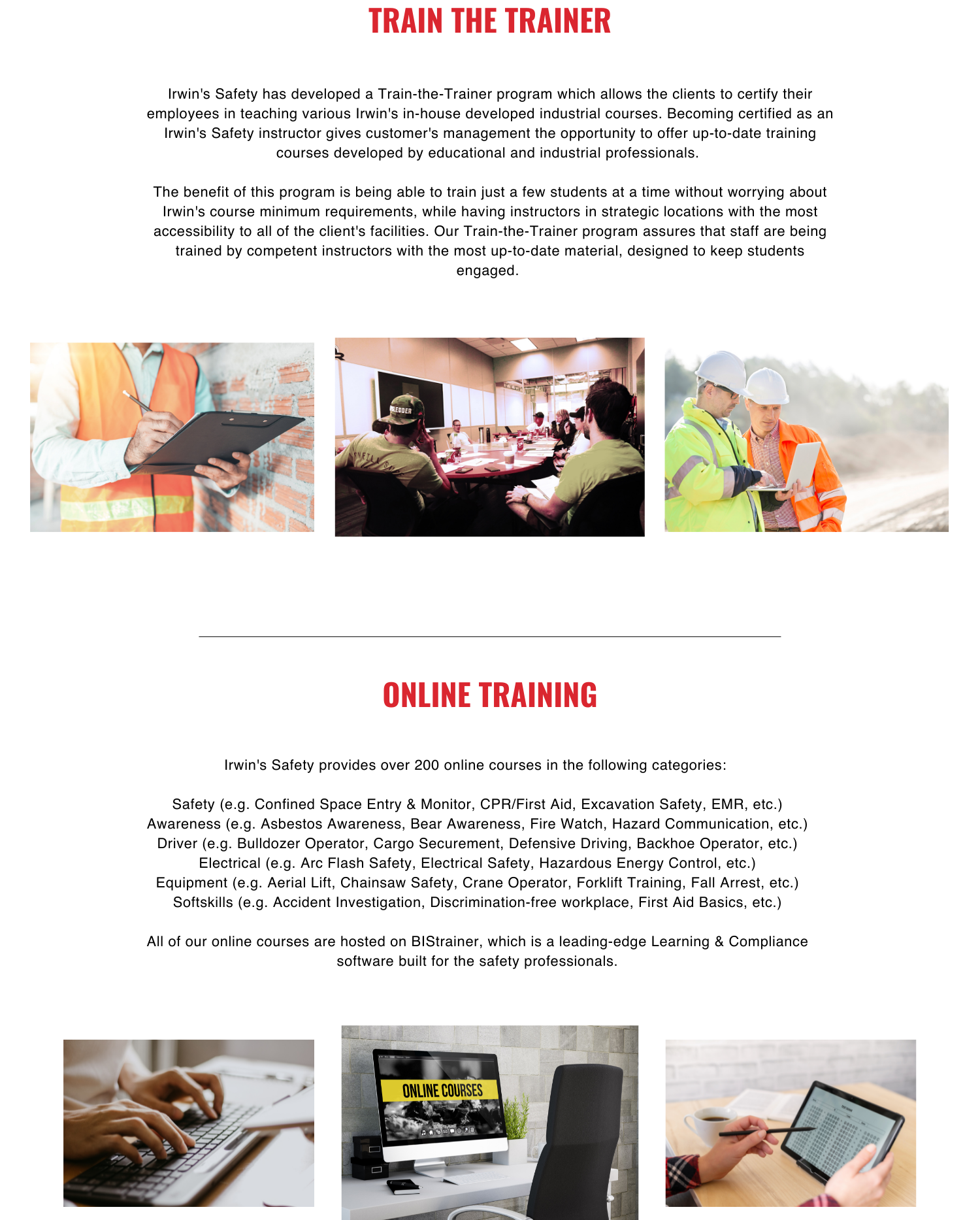 IR training page 2