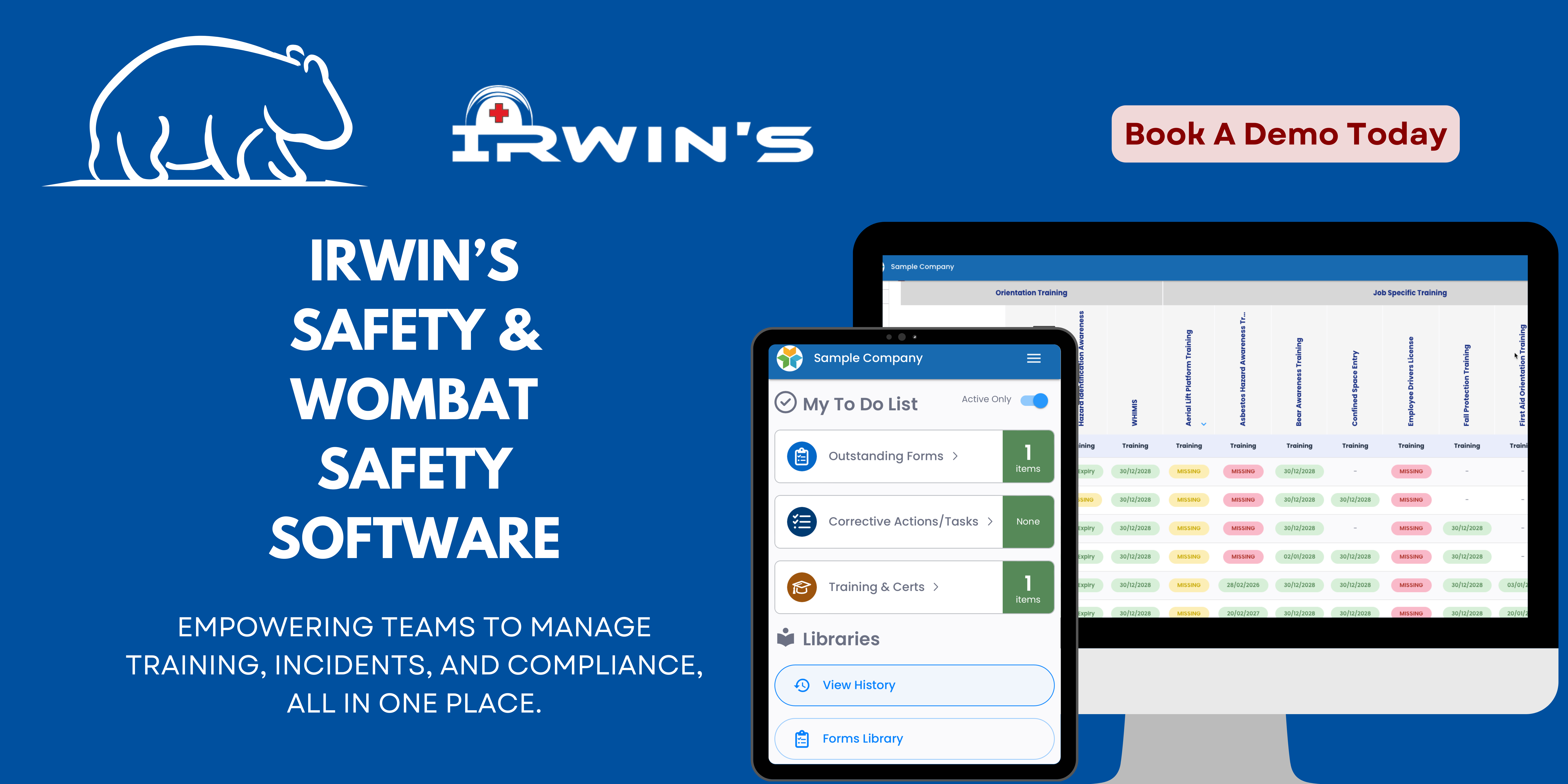 Top 5 Safety Management Software Solutions in Canada (and Why Wombat Leads the Way)