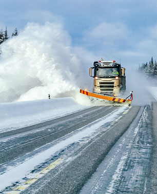 Snowplow Truck