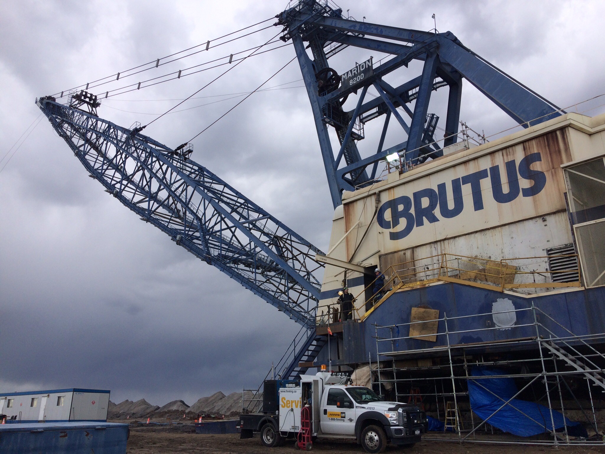 Irwin's Safety at the Paintearth Mine Drag-Line Shutdown